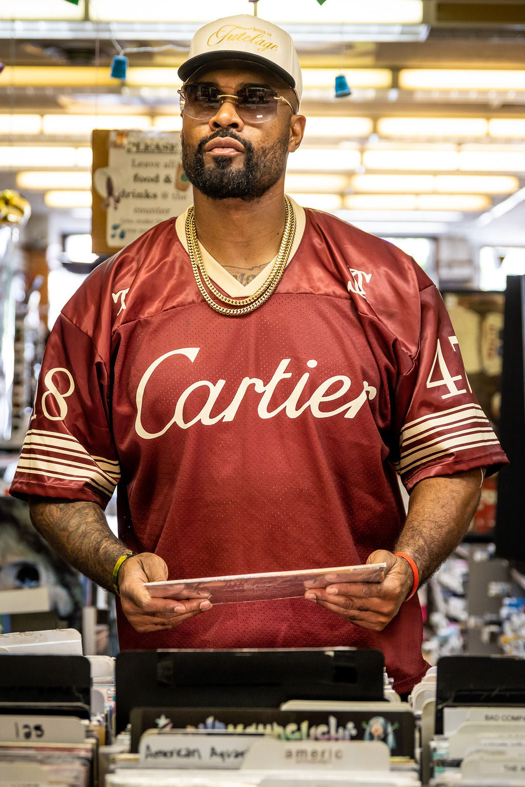 Crimson Cardi Jersey