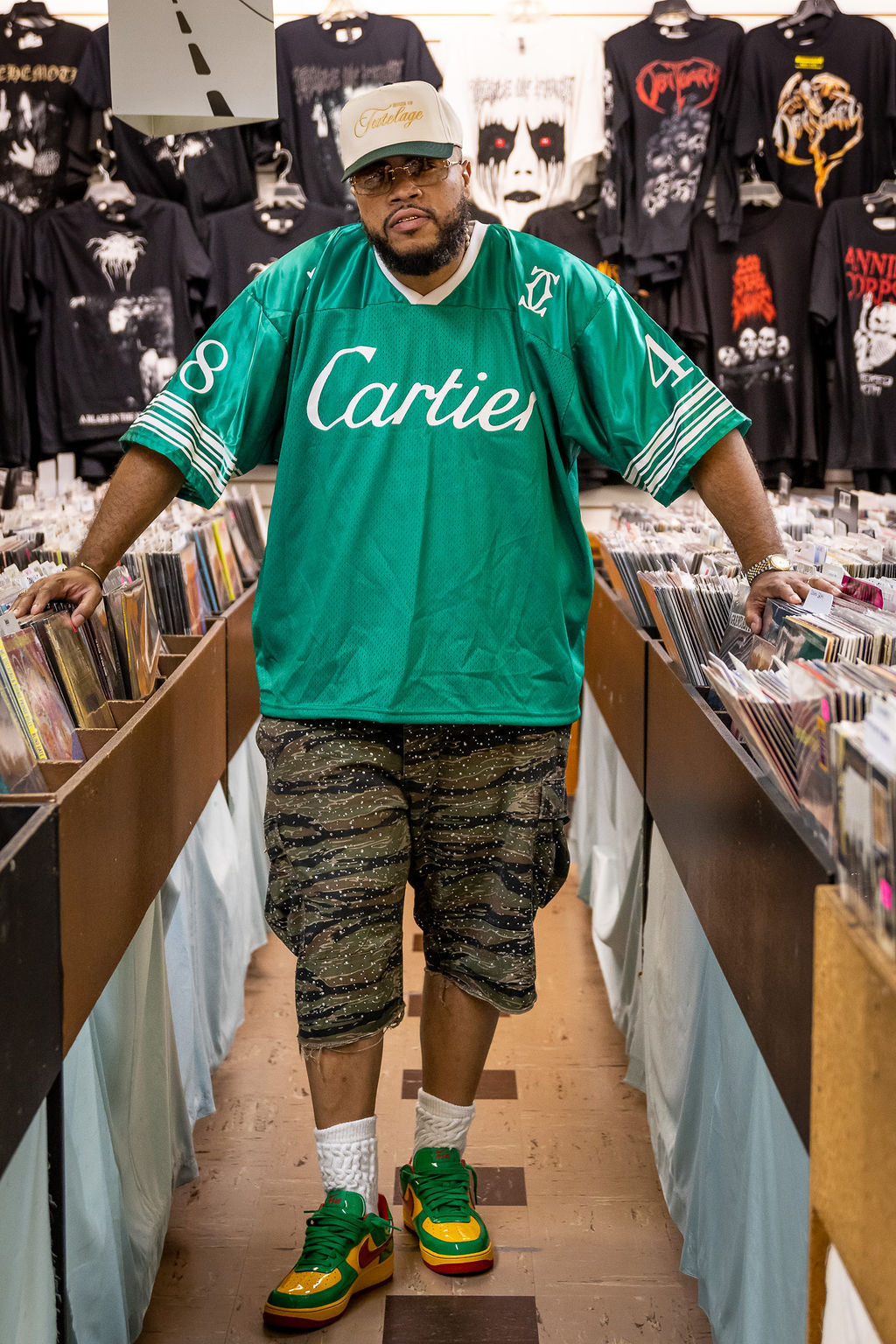 Money Green Cardi Jersey
