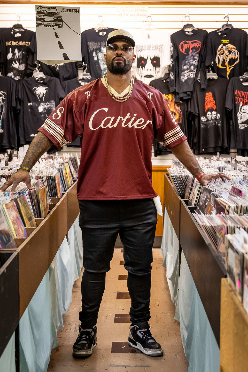 Crimson Cardi Jersey